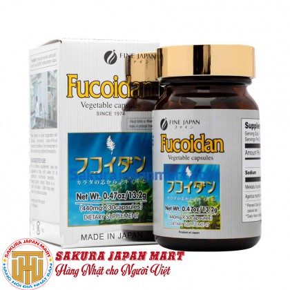 Viên uống hỗ trợ điều trị ung thư Fine Japan Fucoidan 30 viên